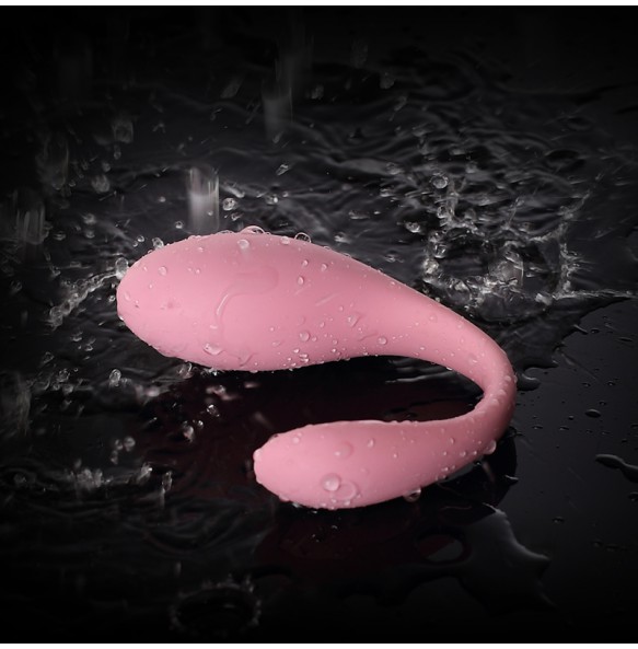 WOWYES - V8 Pink Swan Invisible Dual-Vibrating Wearables With Wireless Remote